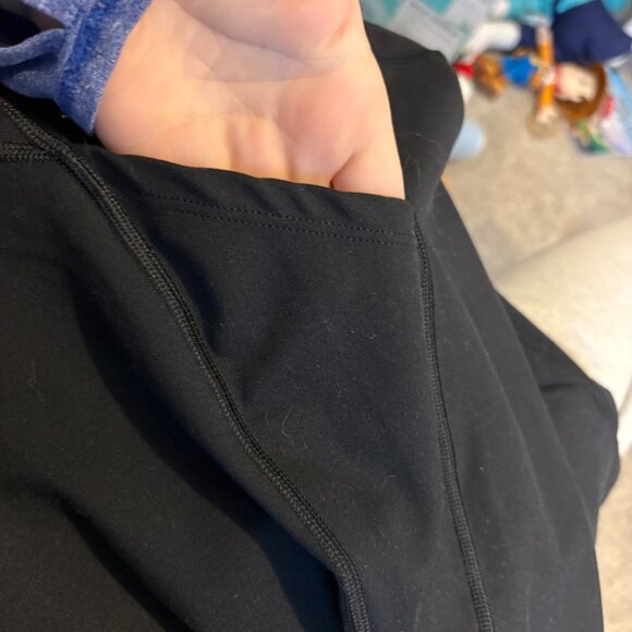 Gap Fit Maternity Blackout Technology Crop Legging Black Plus Size XXL - Picture 9 of 9